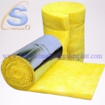 Bông thủy tinh dạng cuộn có bạc