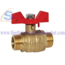 Van bi đồng ren ngoài MIHA tay bướm hợp kim - PN 16